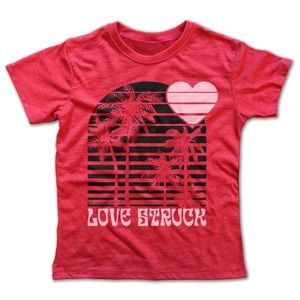 Rivet Apperal Co Love Struck Valentines Tee NEW 4T